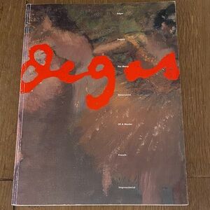 3/$15. Degas: Impressionist Exhibition Art Book